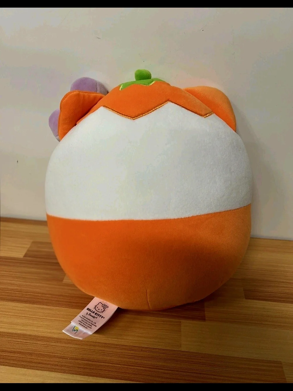 Squishmallows Original 8-Inch Hello Kitty Halloween Pumpkin Plush